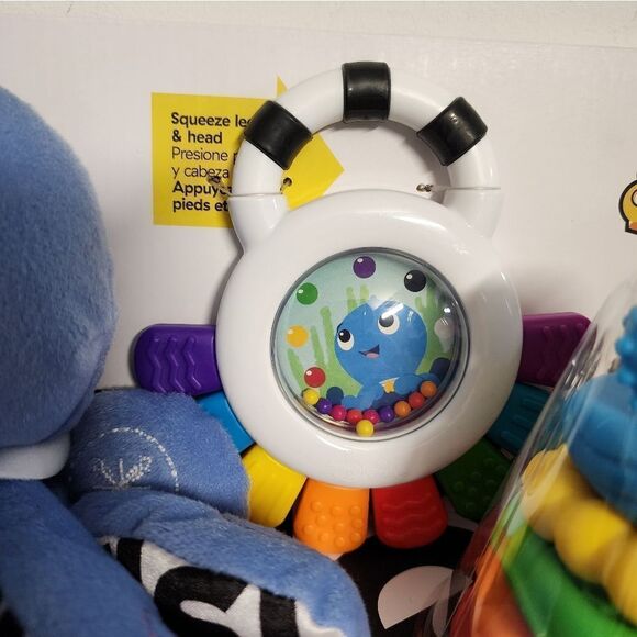 Baby Einstein Opus Sea of Senses Infant Toys Gift Set - 3 Pieces, for Ages 3 Mon - Picture 3 of 10